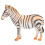 Zebra-Spielzeugmodell mit lebendigen Details als Geschenk 1