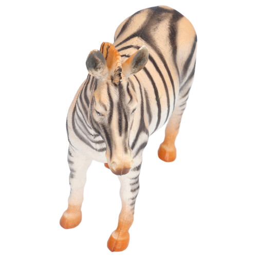 Zebra-Spielzeugmodell mit lebendigen Details als Geschenk 1
