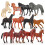 12 Mini-Pferde-Figuren PVC Spielset für Kinder 1