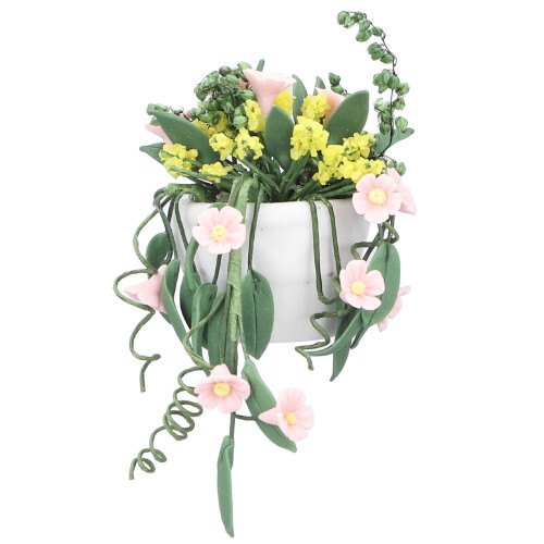 Mini margriet bloemenmand, draagbaar