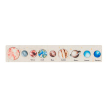 Holz-Solar-System-Puzzle Lernspielzeug für Kinder