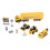 (Type B) 1:58 Metall-Baumaschinen-Set Container-LKW Kinder-Geschenk B 2