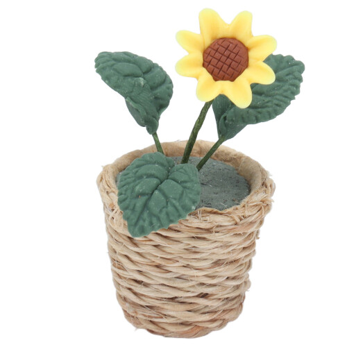 1:12 Realistische Mini Plant Leuke Huispop Decor 2