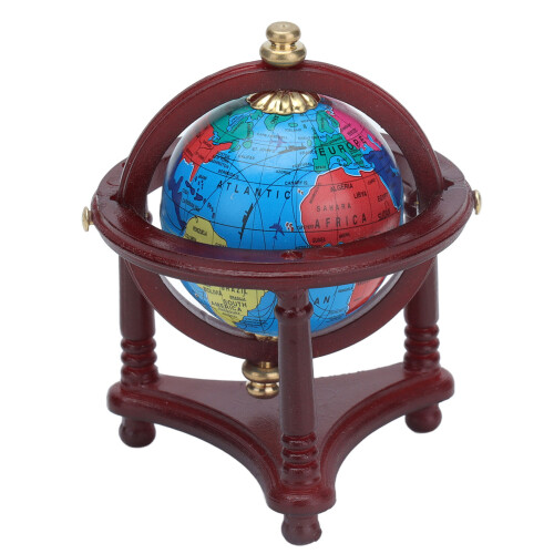 1:12 Dollhouse Globe Model with Stand 1