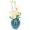 1/12 Scale Dollhouse White Phalaenopsis 2