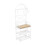 (White) 1:12 Miniatur-Brotregal-Display weiß 3