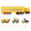 (Type B) 1:58 Metall-Baumaschinen-Set Container-LKW Kinder-Geschenk B 4