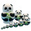 10 Layer Tiger Russian Nesting Dolls Wooden Animal Pattern Toy 1