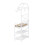 (White) 1:12 Miniatur-Brotregal-Display weiß 5