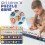Holz-Solar-System-Puzzle Lernspielzeug für Kinder 4