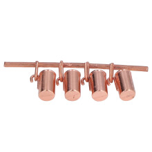 1:12 Mini-Kessel Vintage Küche Puppenhaus