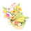 1:12 Scale Miniature Fruit & Flower Basket 2