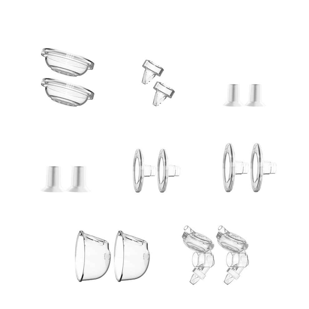 2 Pcs 28mm Breast Shield Silicone Pump Accessory for THE INS
