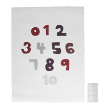 Nummer Poster 0-10 Educatieve Wandkunst voor Kinderen Leren