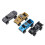 (Type B) 4x 1/64 Alloy Realistisches Pickup Rennauto 4