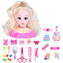 25pcs Styling Model Heads for Hairdressing & Makeup