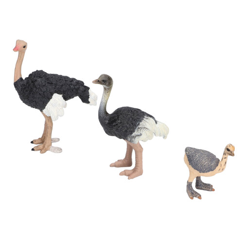 Ostrich-Spielzeug handbemalt, angenehmer Griff 1