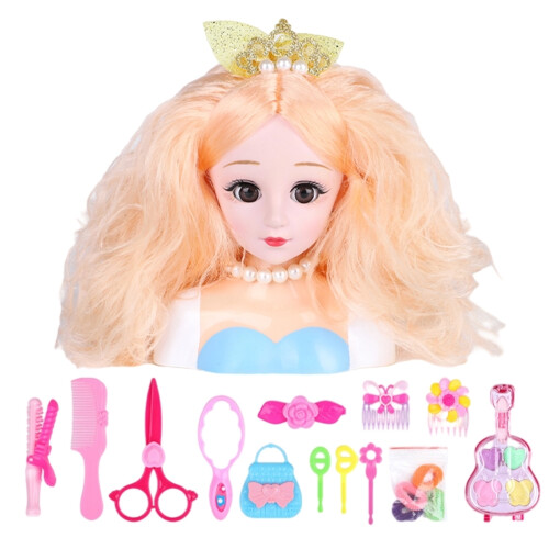 25pcs Styling Model Heads for Hairdressing & Makeup 2