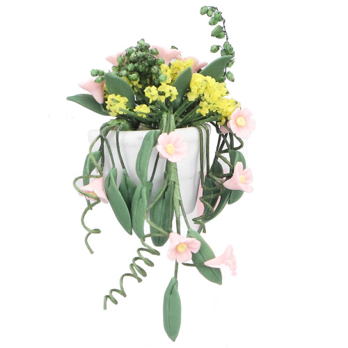 Mini margriet bloemenmand, draagbaar 2