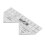 Acrylic 90 Sewing Ruler, 10in Triangular Cutting Guide for Garment Design 13
