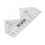 Acrylic 90 Sewing Ruler, 10in Triangular Cutting Guide for Garment Design 15
