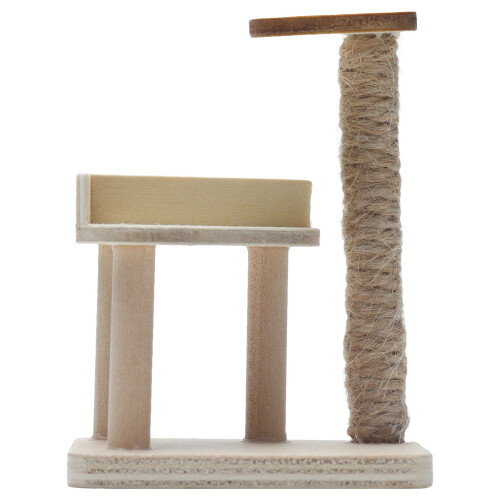 Houten Kattenklimrek 1:12 1