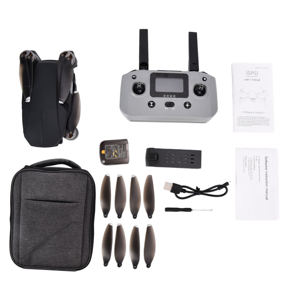 X2 3 Axle Rc Drone 4K Hd Dual Camera Gps Stable Flight With Battery 604725237477