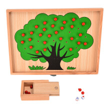 Holz-Zählspielzeug Montessori Mathematik Lernspiel