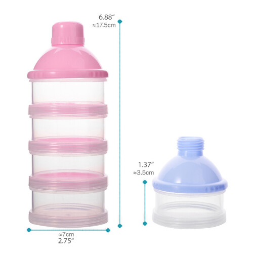 Scatola Snack Bebe 4 Livelli Viaggio 1