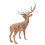 Wild Hirsch Statue Natural Realistic Tiermodell Geschenk 4