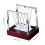 Glowing Pendulum Ball LED Glass Desktop Ornament 3