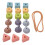 (Soft Beaded Hand Grab Toy) Pallina Afferrabile con Perle per Massaggio 3