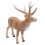 Wild Hirsch Statue Natural Realistic Tiermodell Geschenk 2
