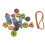 (Soft Beaded Hand Grab Toy) Pallina Afferrabile con Perle per Massaggio 2