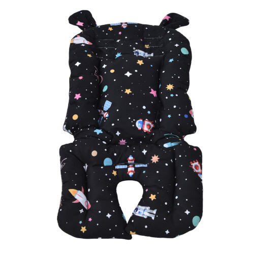 (Stroller Liner) Baby-Buggy-Innenfutter Weich Cartoon Muster 1