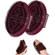 Meridian Pressure Brush Body Relaxation Massage Comb Essential Oil Brush Body Scrubber Bath Body Brushes SPA Massager Device, for Meridian Scalp Full