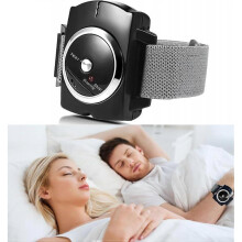 Anti Snoring Wristband Device Intelligent Effective Snore Solution Bracelet Infrared Reduction Snore Watch Comfortable for Men and Women with Battery