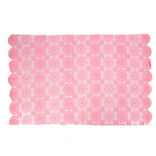 (Pink) Neugeborenen-Fotoschale mit Spitze und Stirnband