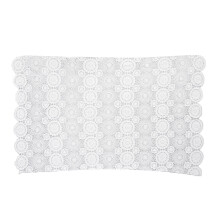 (White) Neugeborenen-Fotoschale mit Spitze und Stirnband