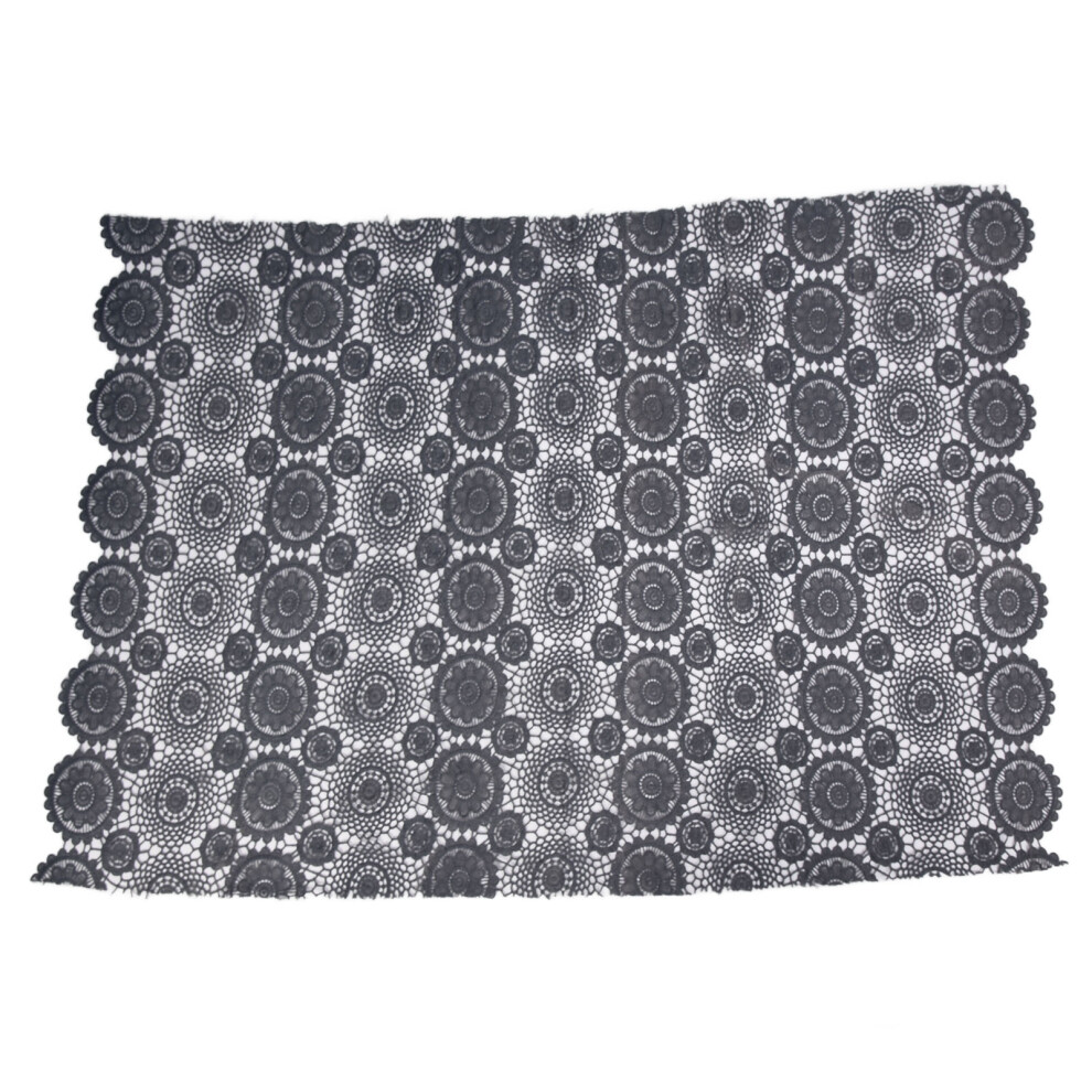 (Grey) Newborn Shoot Wrap Lace Blanket With Headband For Baby Photography Grey