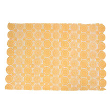 (Yellow) Neugeborenen-Fotoschale mit Spitze und Stirnband