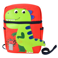(Red) Peuter Rugzak Dierenpatroon Rood