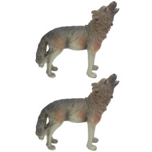 Lebensechtes Wolf-Plastikmodell, Spielzeug, Geschenk