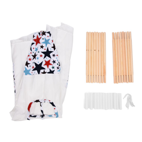 (Star) Indian Kids Portable Foldable Star Tent