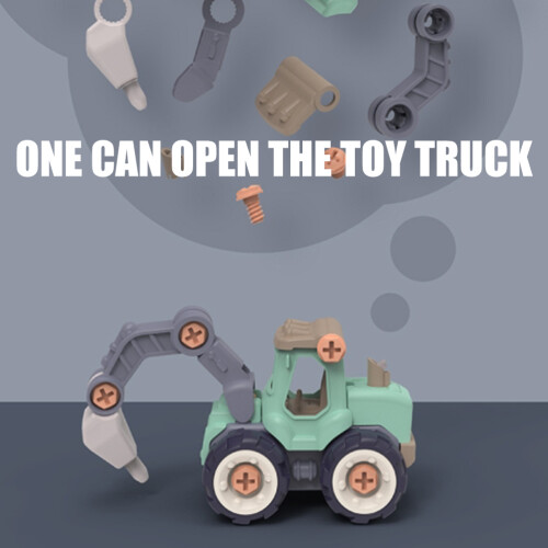 DIY Bouwauto Speelgoed Educatief Gift 2