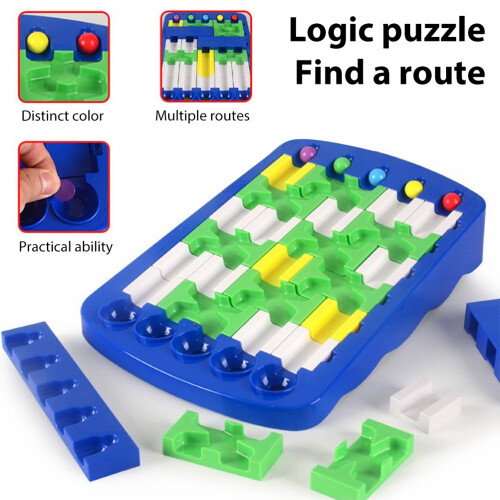 DIY Logica Puzzelbord Spel voor Kinderen 2