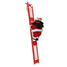 (Optical Single Ladder) Elektrischer Santa Claus Spielzeug, Kletternder Weihnachtsbaum