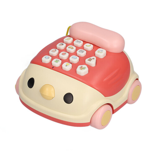 (Pink) Babyspielzeug Telefon Huhn 3+ 2