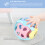 Baby Sensory Rubber Grabber Ball 4