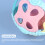 Baby Sensory Rubber Grabber Ball 3